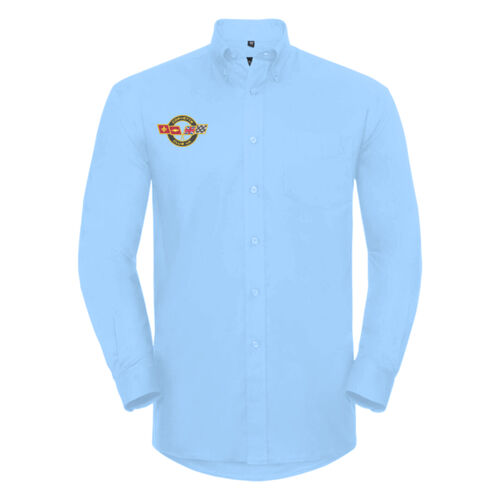 932M Russell Collection Long Sleeve Easy Care Oxford Shirt Thumbnail